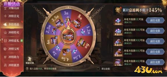 神域紀元高爆版開服活動