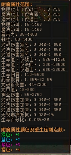 傳奇霸業(yè)重生附魔