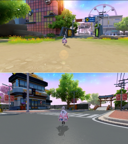 《異能都市》主要場景