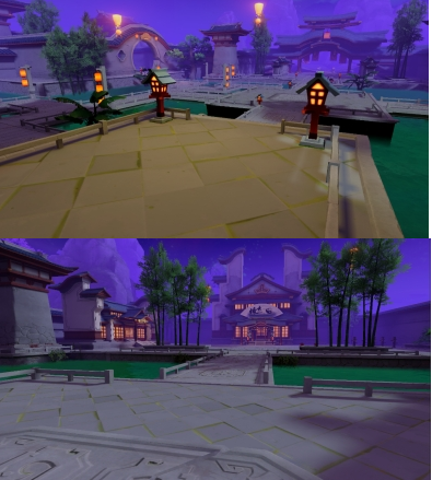 《異能都市》主要場景