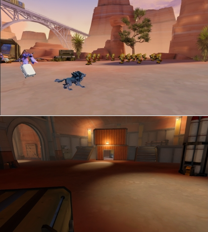 《異能都市》主要場景