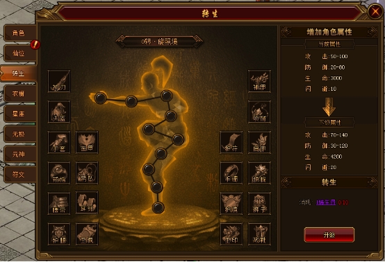 《裁决战歌(BT)》转生系统 《裁决战歌(BT)》转生系统