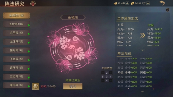 《山河之志》阵法研究