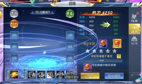 《九州志》翅膀系统