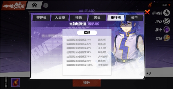《镇魂街：武神觉醒》地狱道系统