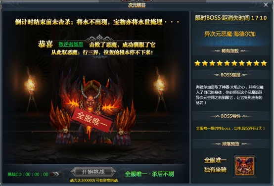 《天使之城》时空峡谷唯一BOSS 《天使之城》时空峡谷唯一BOSS