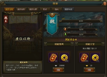 《三国群雄传》国家系统 《三国群雄传》国家系统