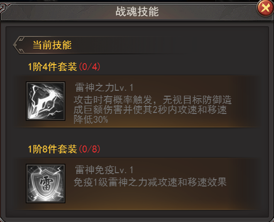 《王者之心2》雷神装备攻略 《王者之心2》雷神装备攻略