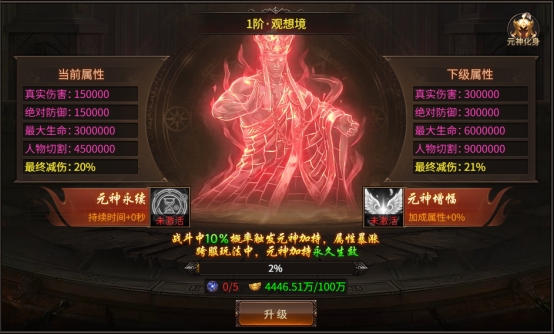 《决战千年》元神系统
