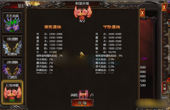《帝王霸业》红鸾神翼 《帝王霸业》红鸾神翼