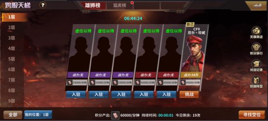 《一血敢死队》跨服天梯 《一血敢死队》跨服天梯